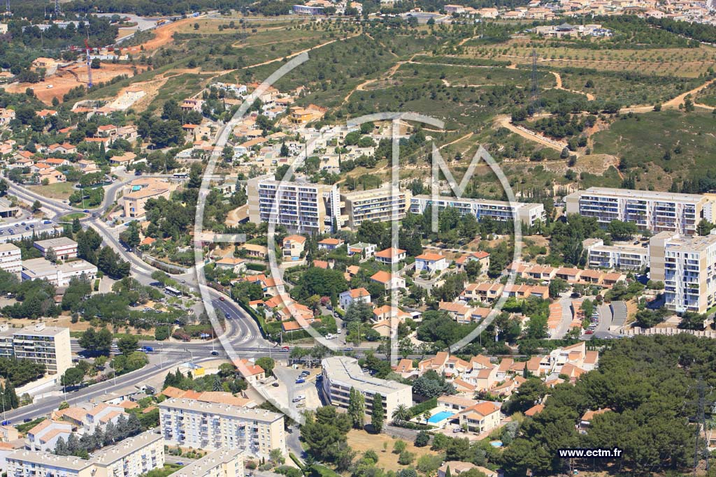 Photo arienne de Martigues
