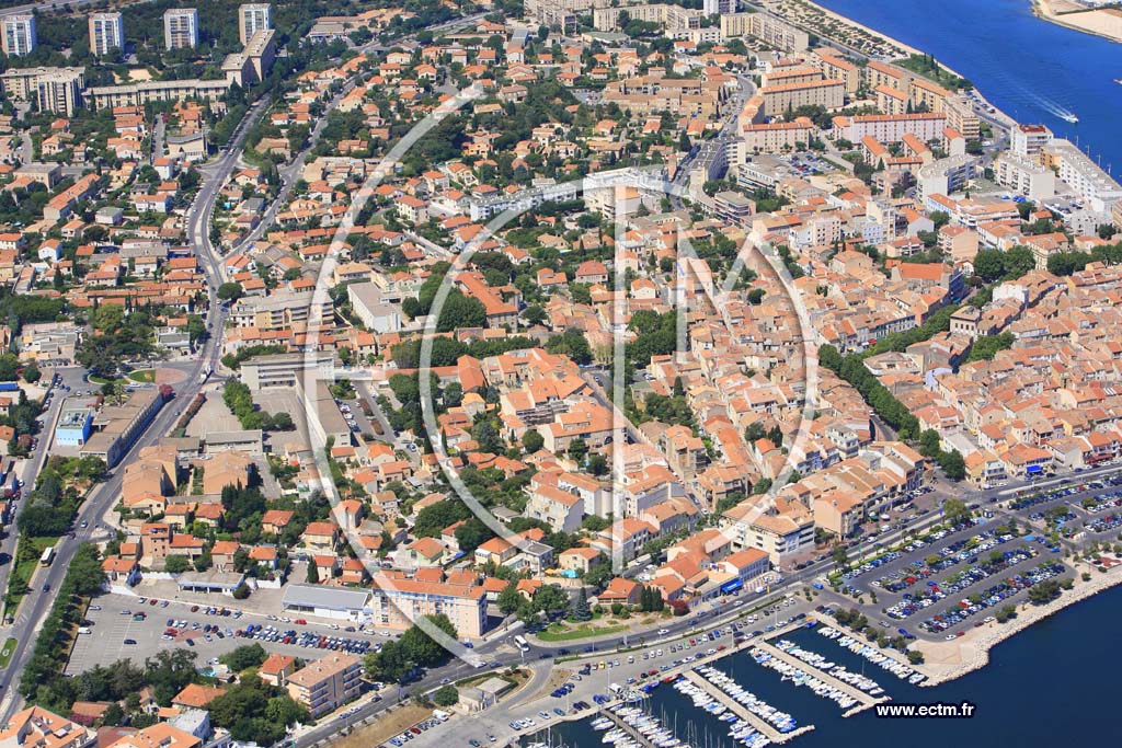 Photo arienne de Martigues