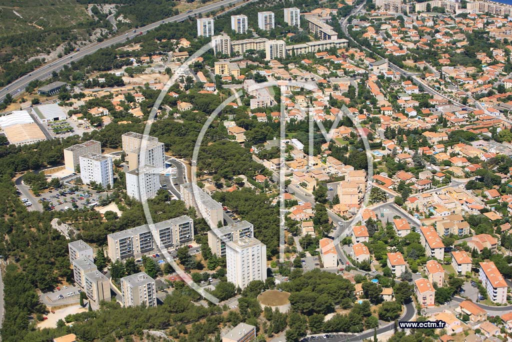 Photo arienne de Martigues