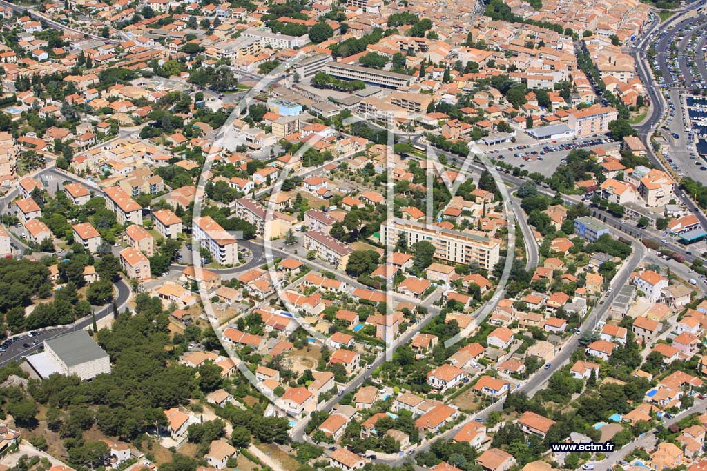 Photo arienne de Martigues