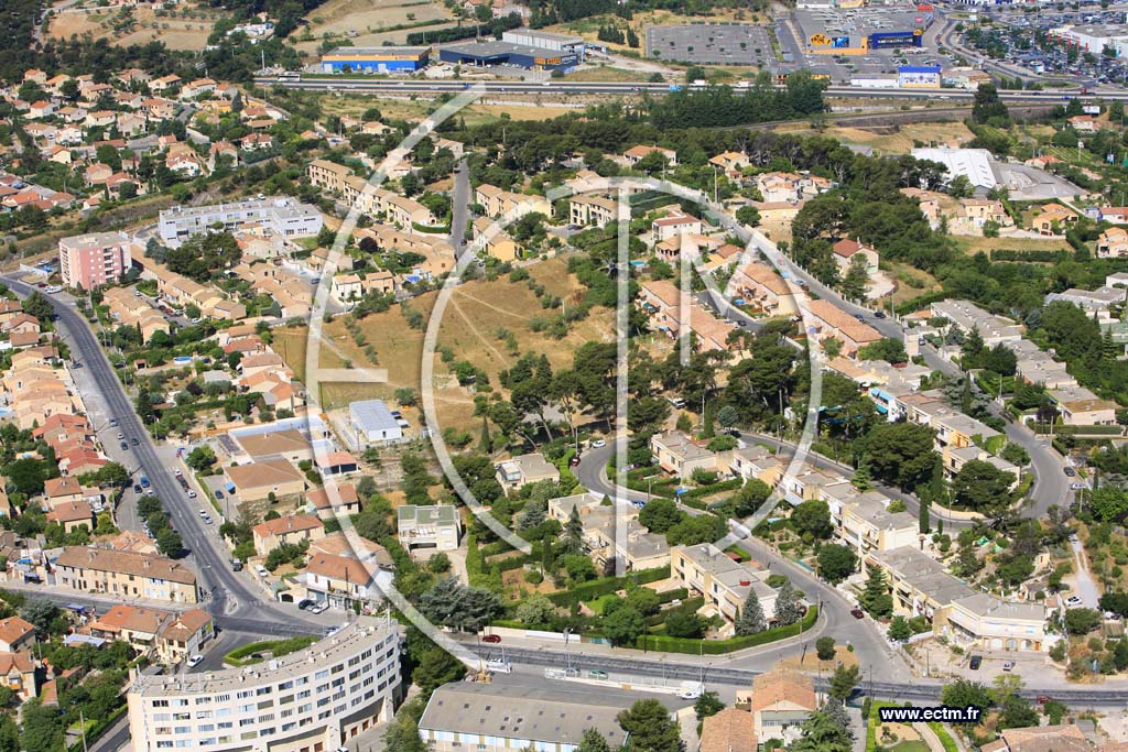 Photo arienne de Septemes les Vallons