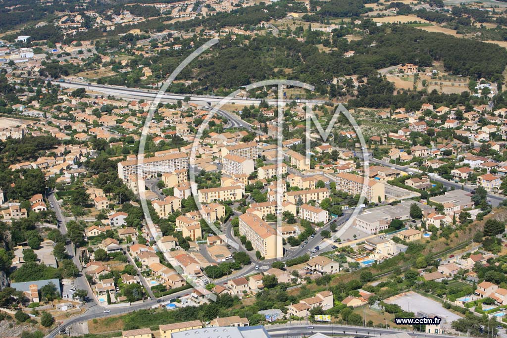 Photo arienne de Septemes les Vallons