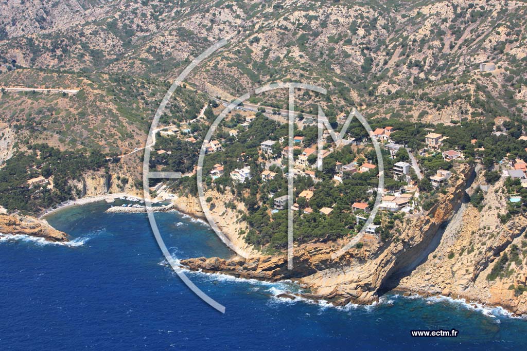 Photo arienne de Ensues la Redonne
