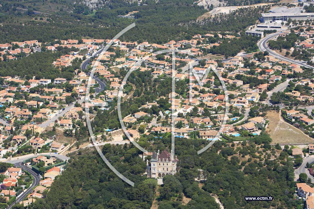 Photo arienne de Sausset les Pins