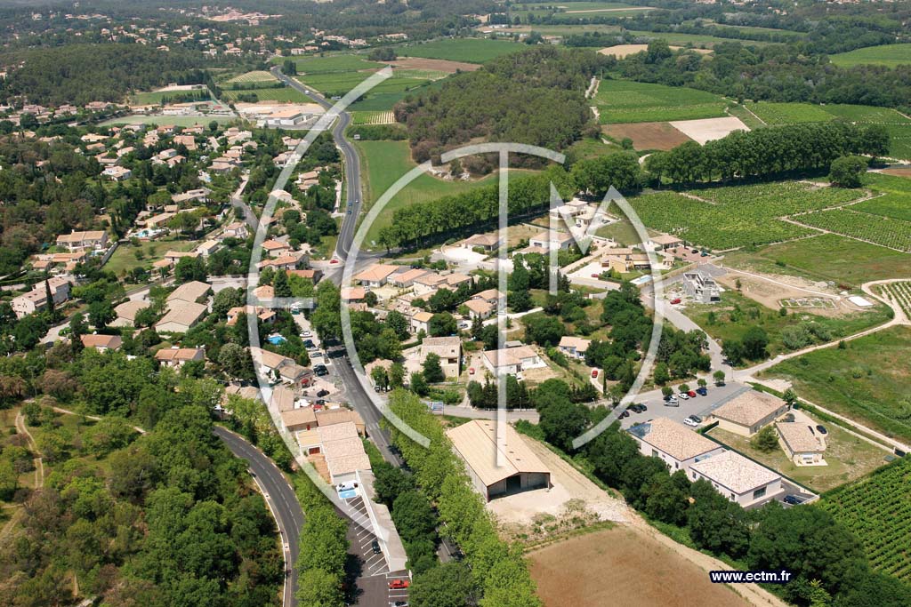 Photo arienne de Montferrier sur lez