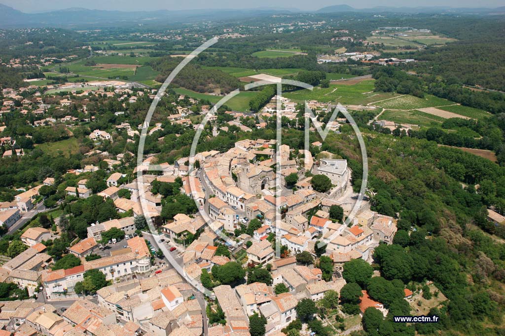 Photo arienne de Montferrier sur lez