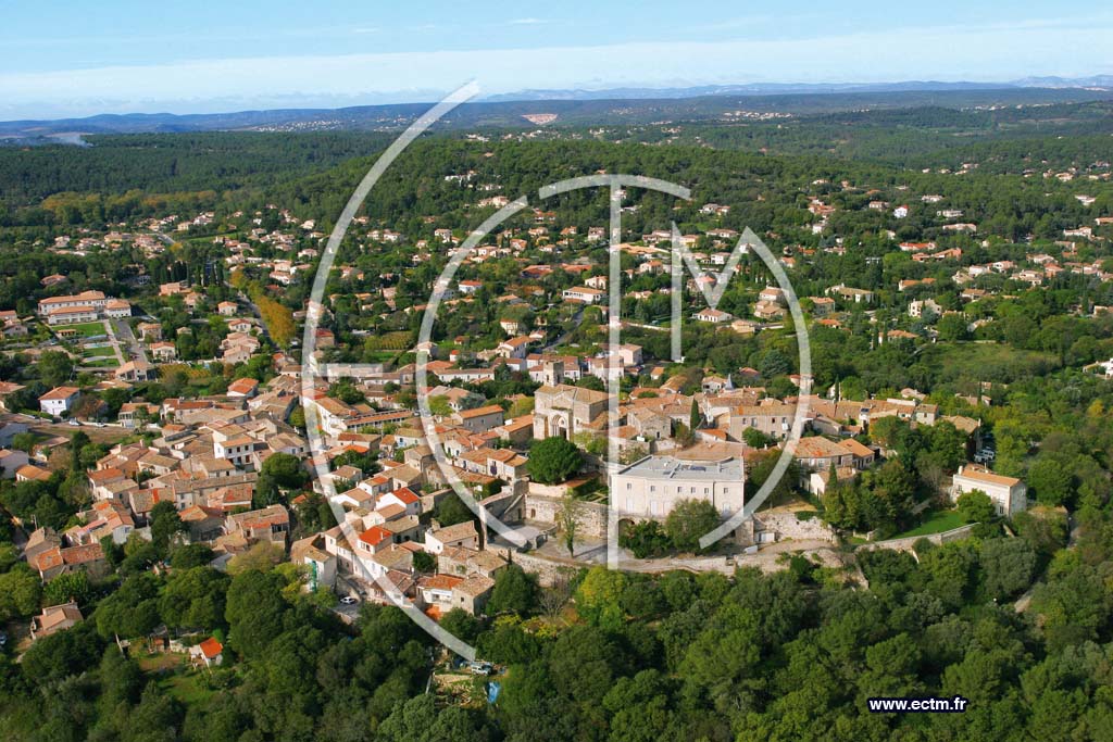Photo arienne de Montferrier sur lez
