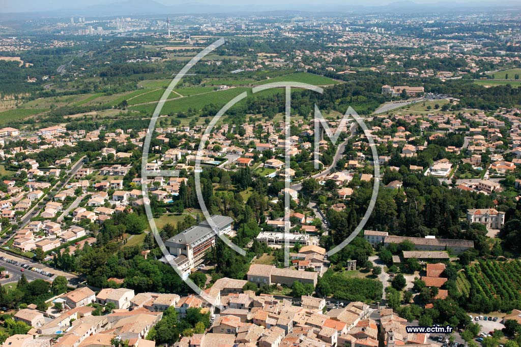 Photo arienne de Saint jean de vedas