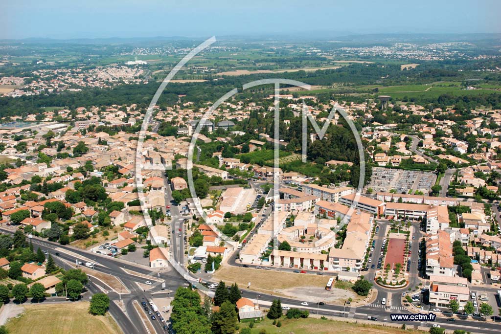 Photo arienne de Saint jean de vedas