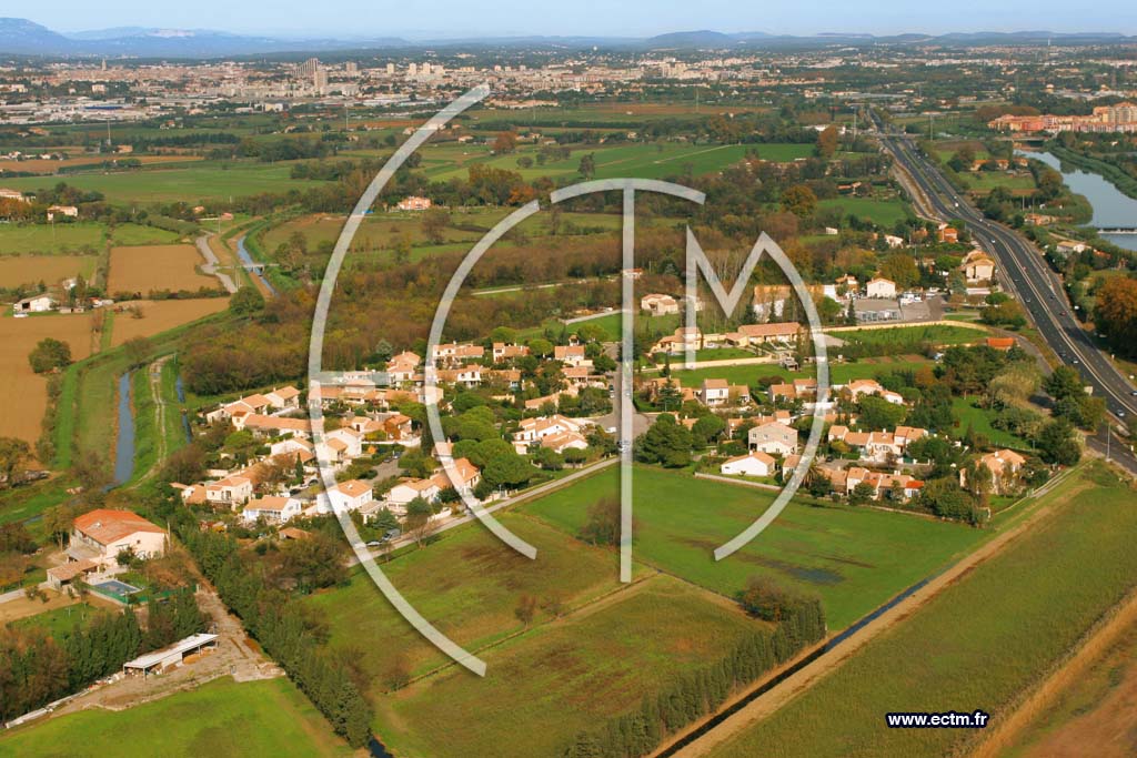 Photo arienne de Les Marestelles