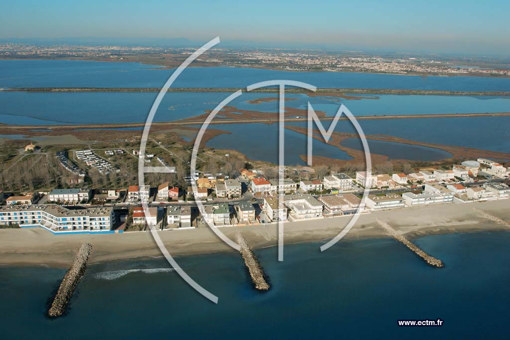 Photo arienne de Palavas Les Flots