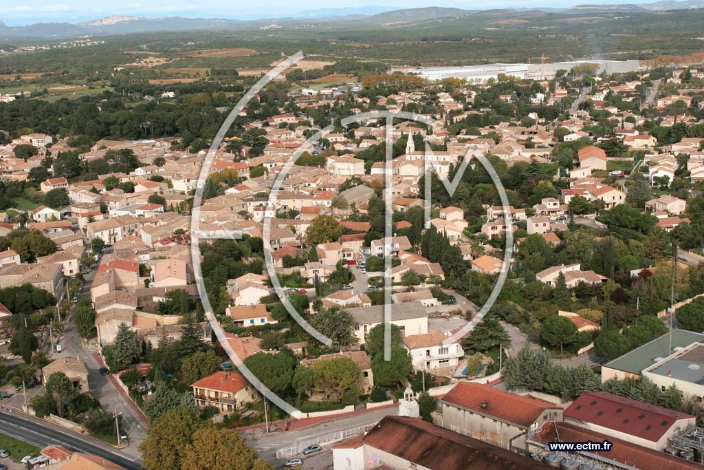 Photo arienne de Vendargues