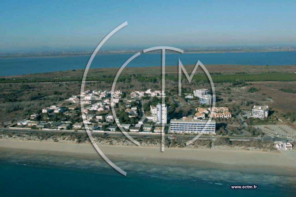 Photo arienne de La Grande Motte