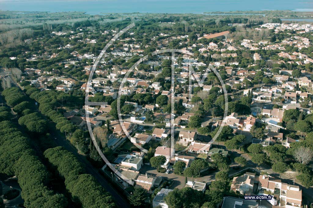 Photo arienne de La Grande Motte