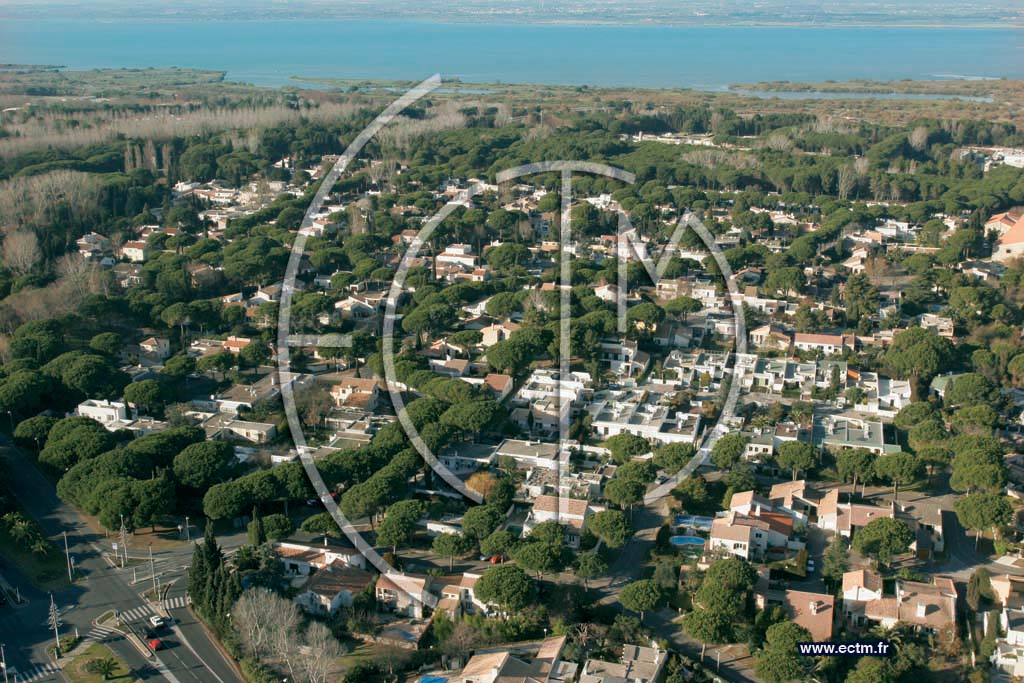 Photo arienne de La Grande Motte
