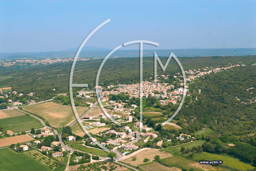 Photo arienne de Saint Maximin