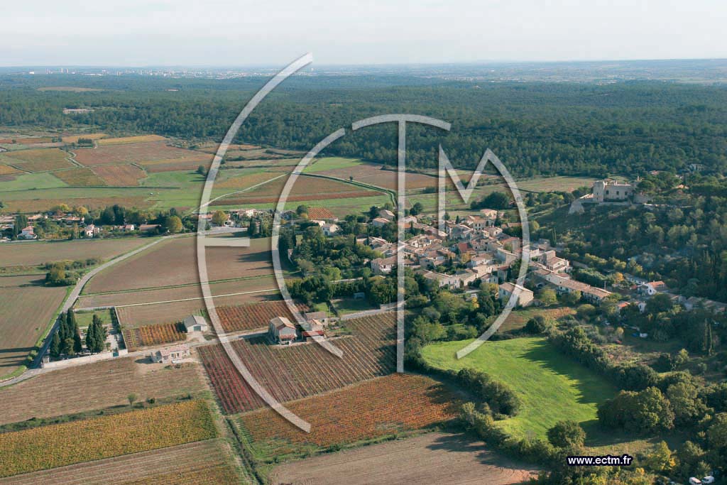 Photo arienne de Boissieres