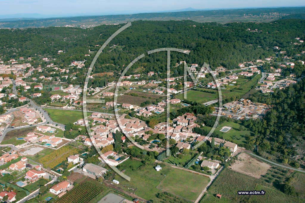 Photo arienne de Nages Et Solorgues