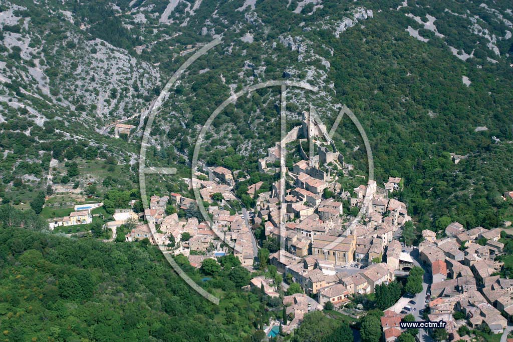 Photo arienne de Saint Montant