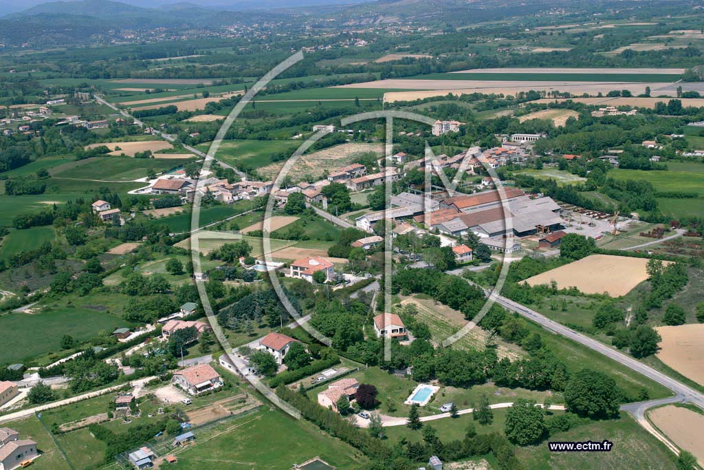 Photo arienne de Potelieres