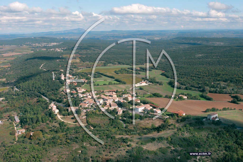 Photo arienne de Montagnac