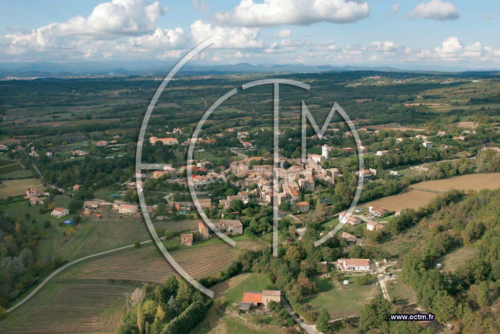 Photo arienne de Saint Etienne De l'Olm