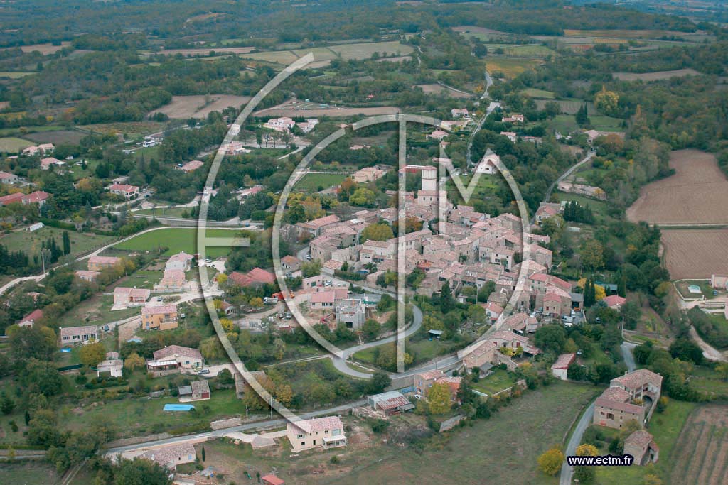 Photo arienne de Saint Etienne De l'Olm