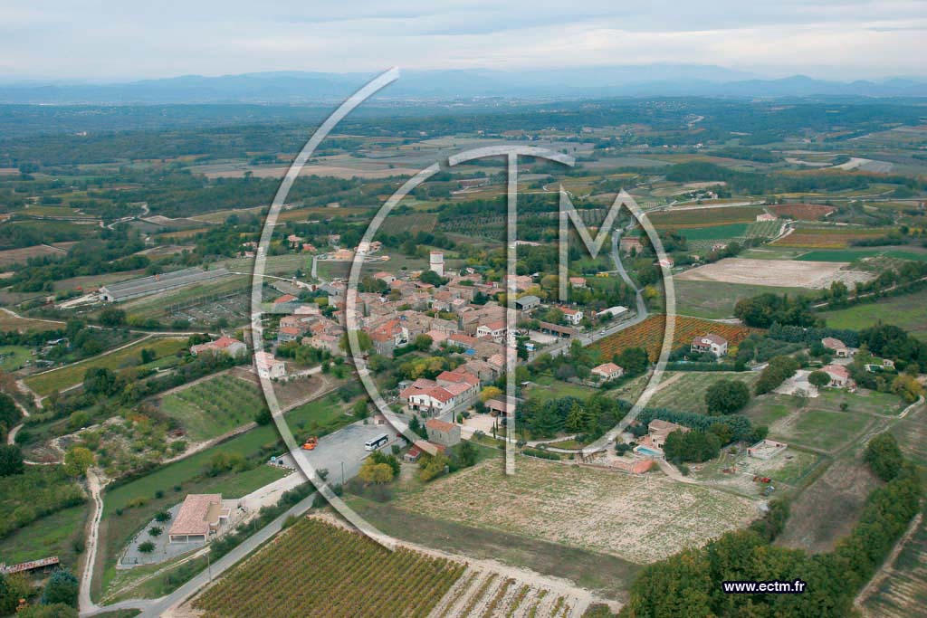 Photo arienne de Saint Jean De Ceyrargues