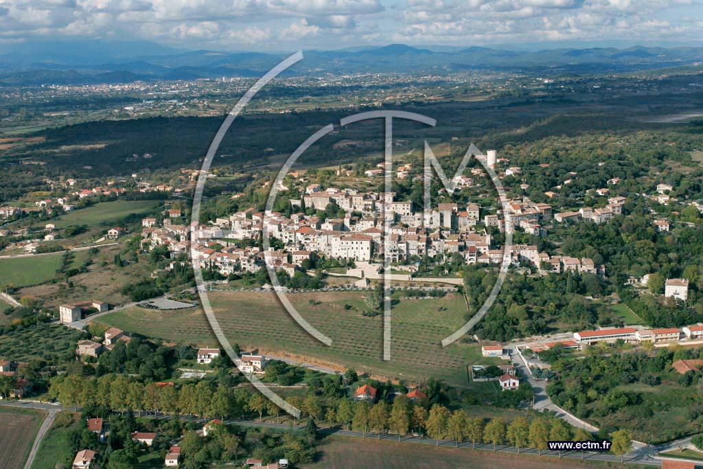 Photo arienne de Vezenobres