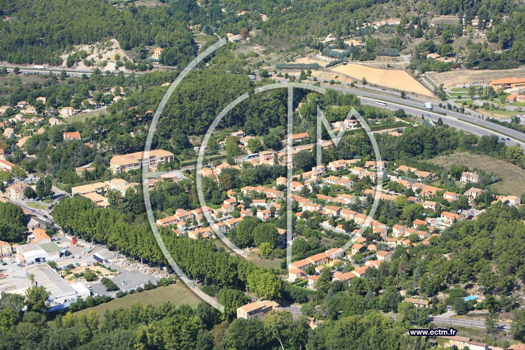 Photo arienne de Aix En Provence