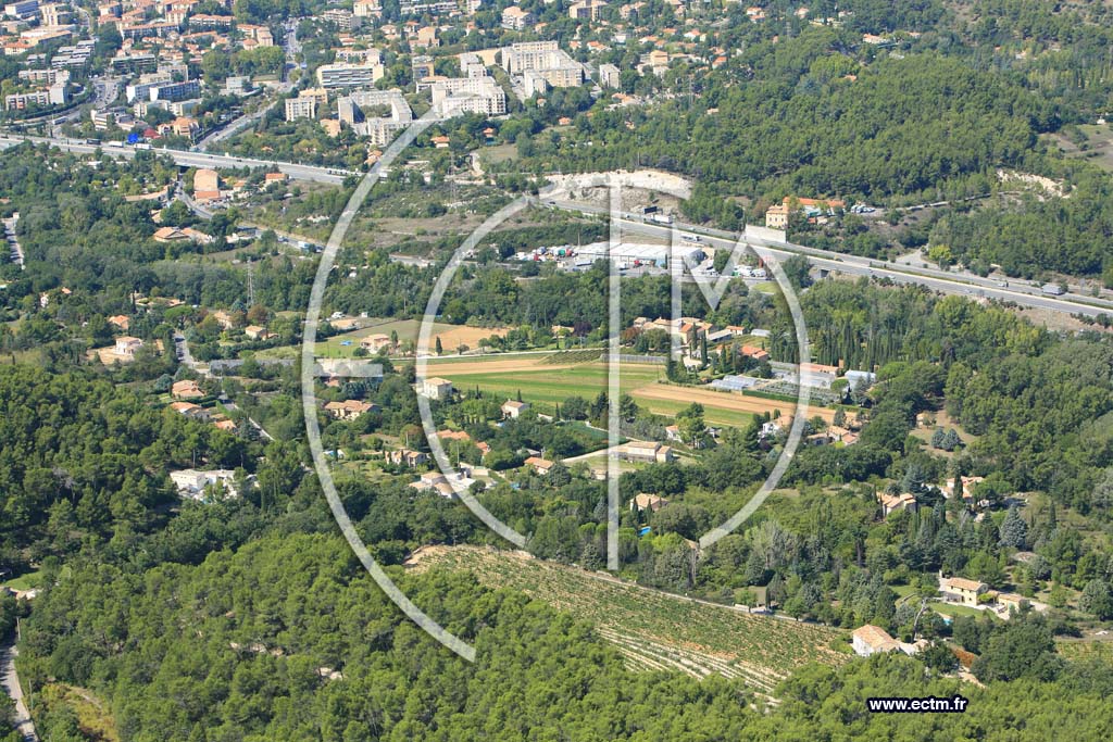 Photo arienne de Aix En Provence