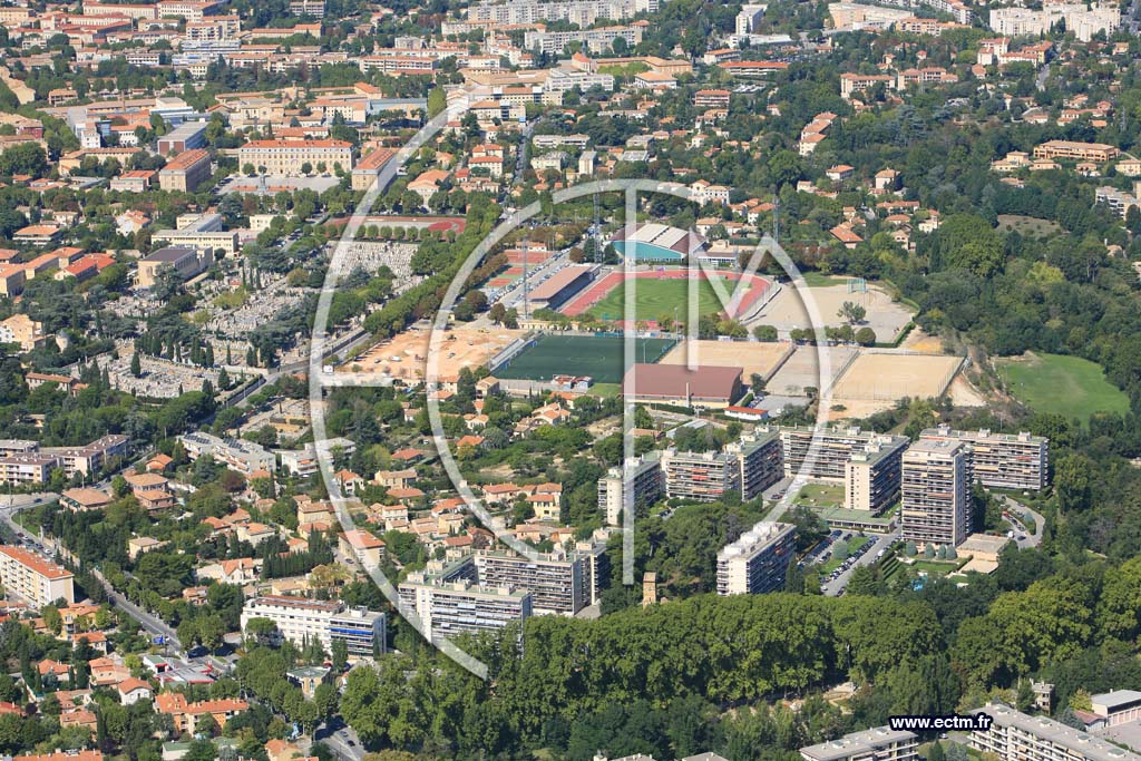 Photo arienne de Aix En Provence