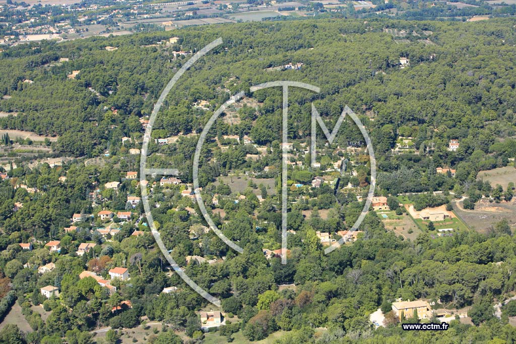 Photo arienne de Aix En Provence