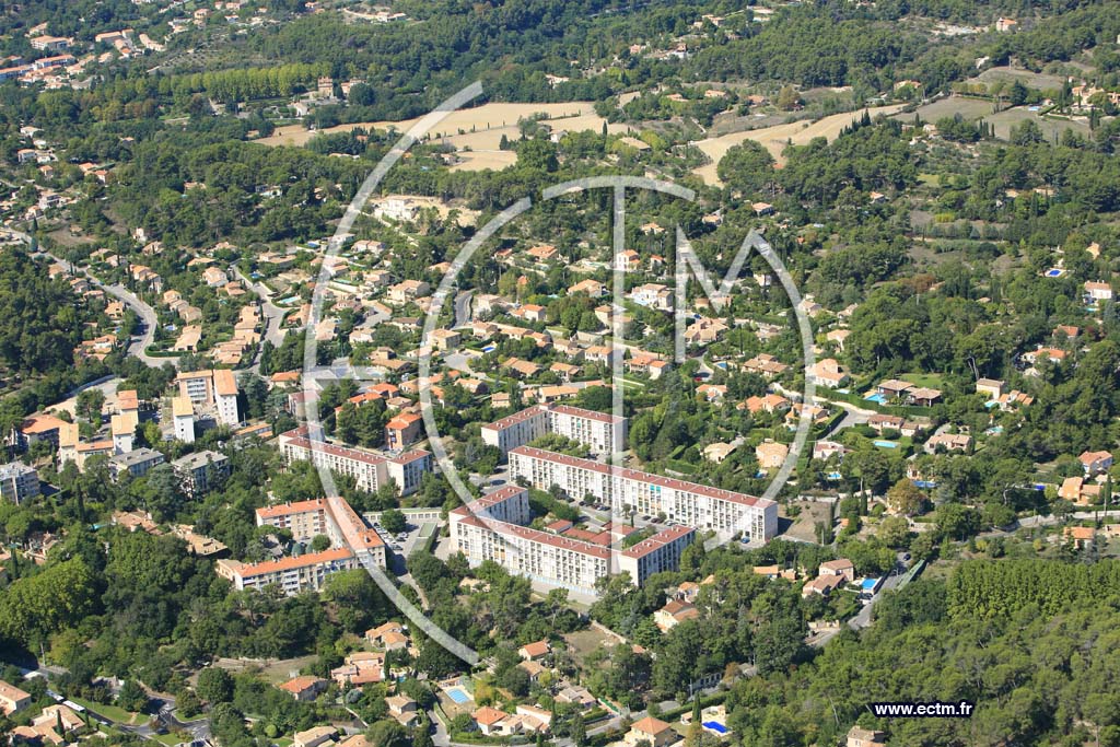 Photo arienne de Aix En Provence