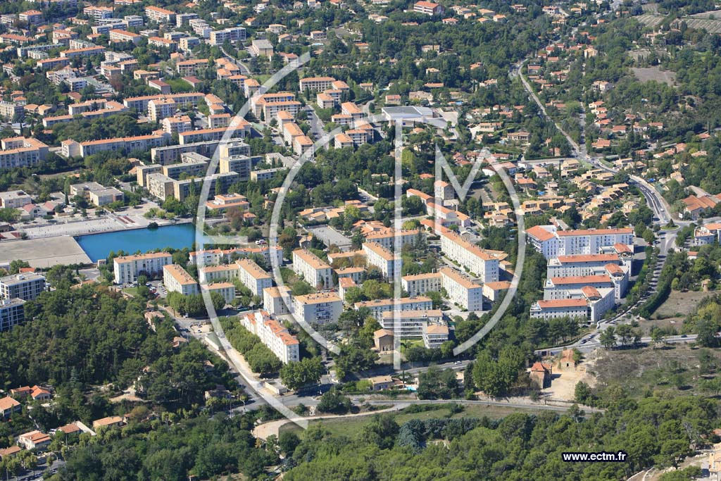 Photo arienne de Aix En Provence