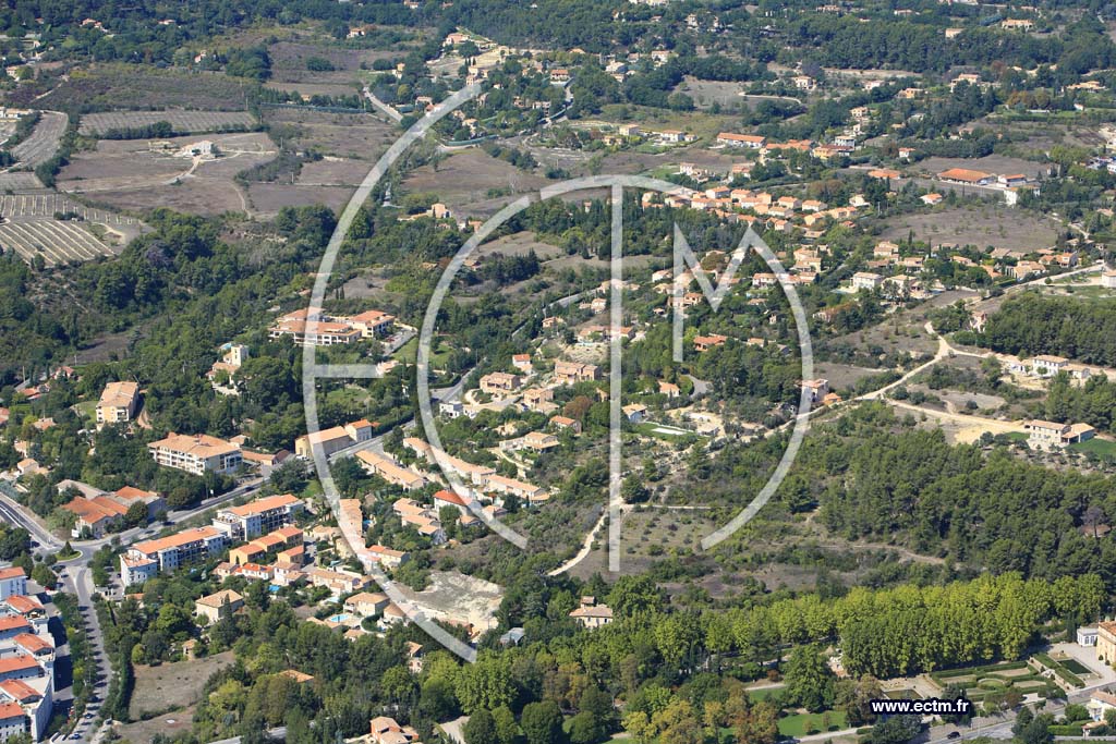 Photo arienne de Aix En Provence