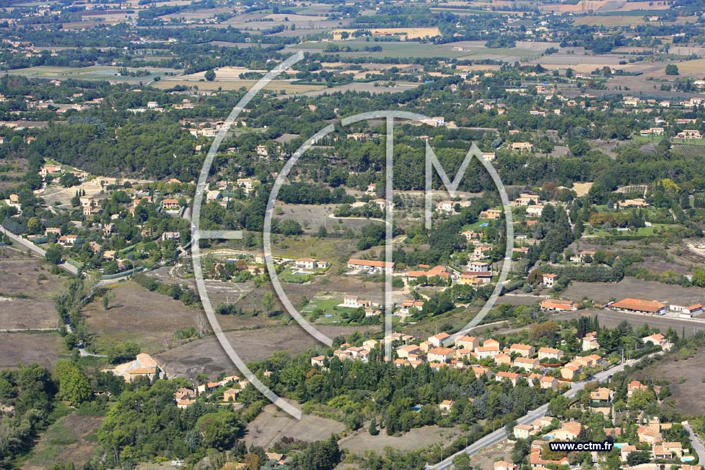 Photo arienne de Aix En Provence