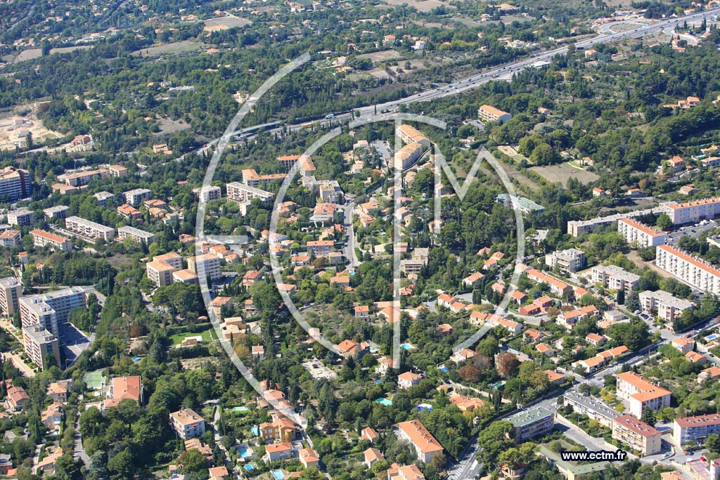 Photo arienne de Aix En Provence