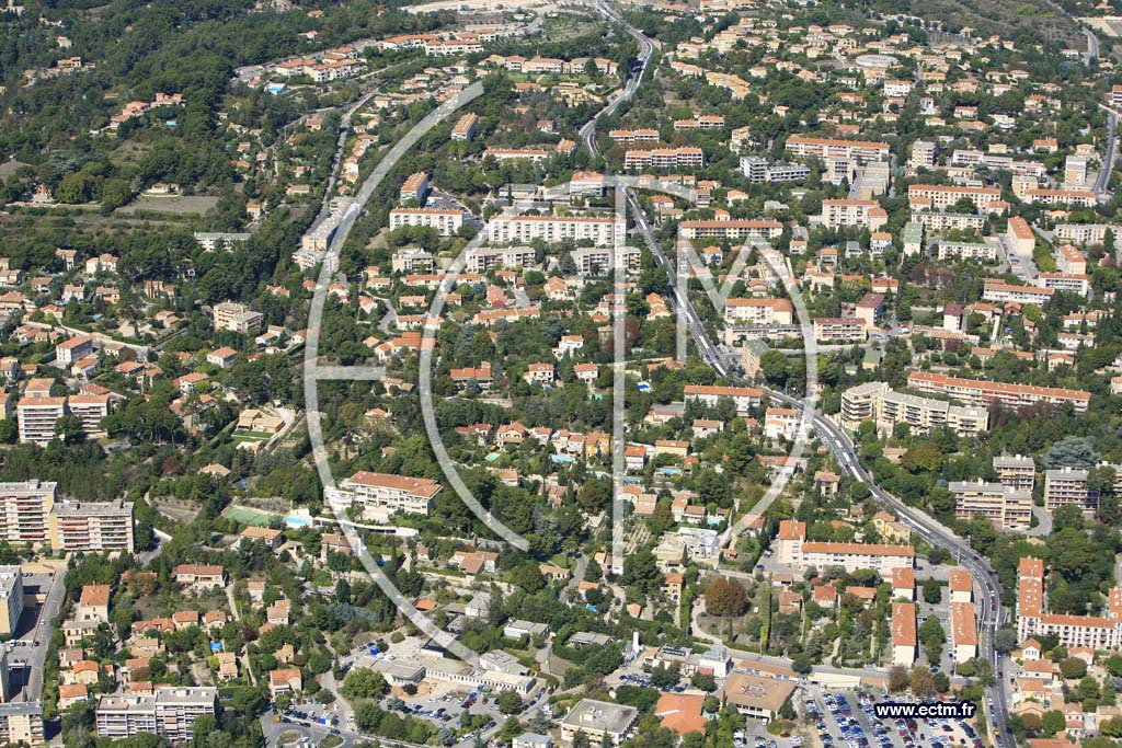 Photo arienne de Aix En Provence