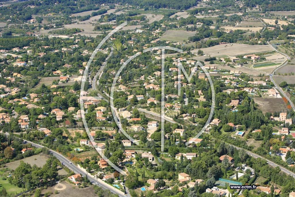 Photo arienne de Aix En Provence