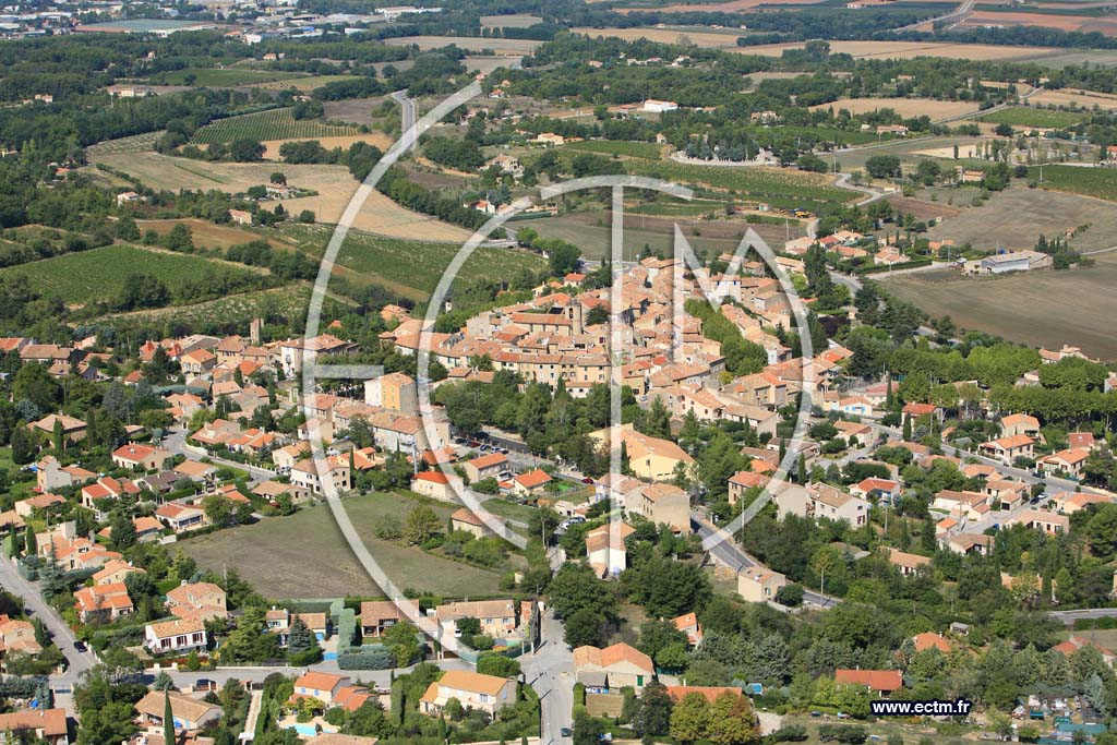 Photo arienne de Peynier