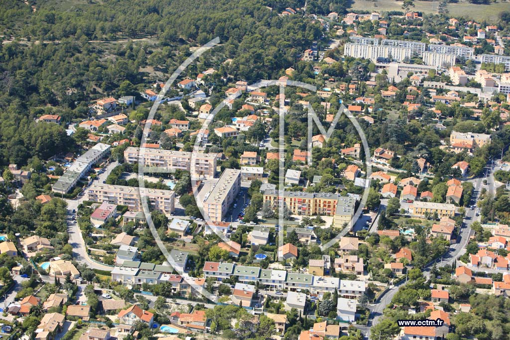 Photo arienne de La Penne Sur Huveaune