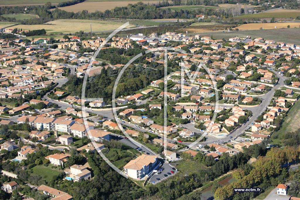 Photo arienne de Carcassonne