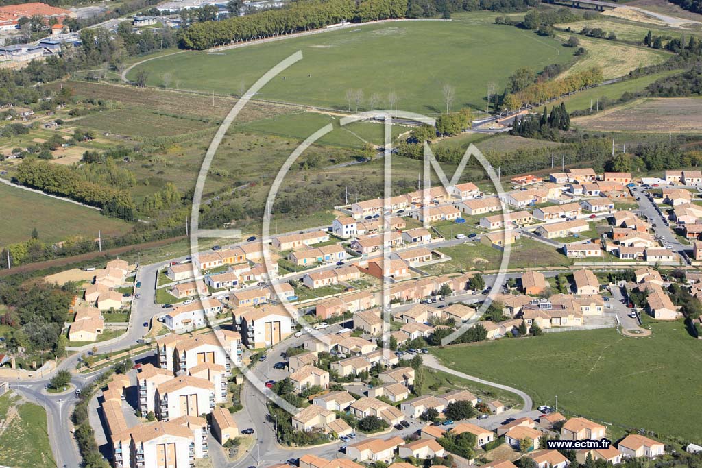 Photo arienne de Carcassonne