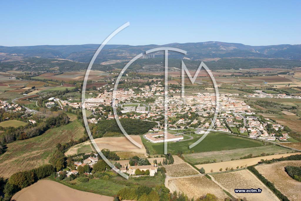 Photo arienne de Conques Sur Orbiel