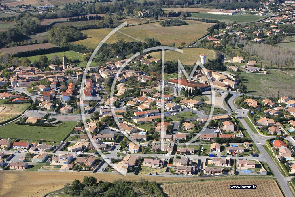 Photo arienne de Villalier