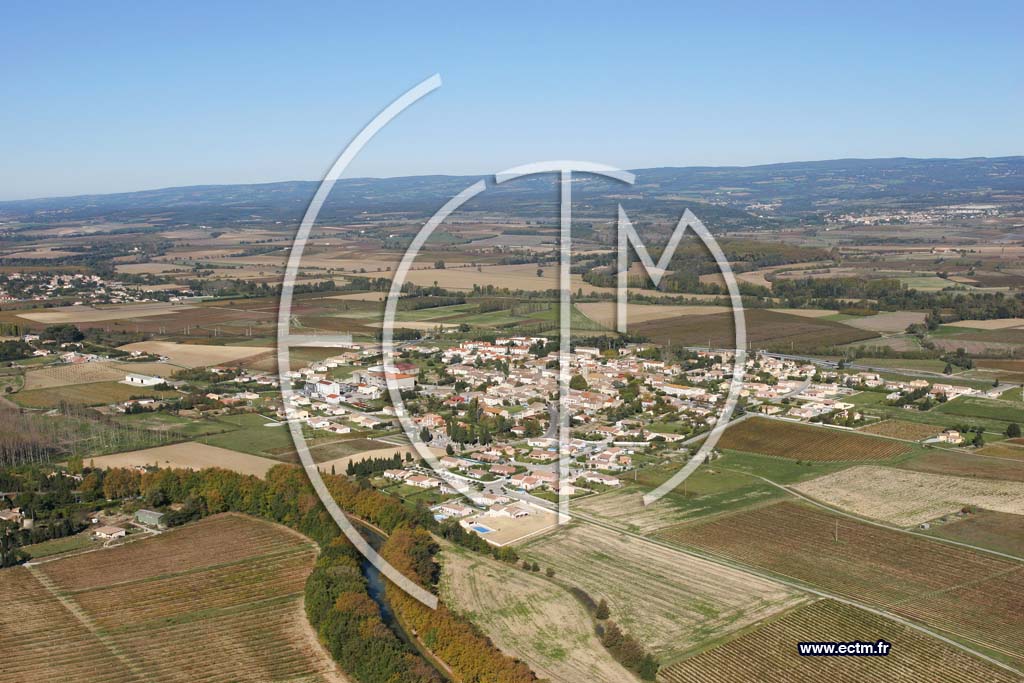 Photo arienne de Villesequelande