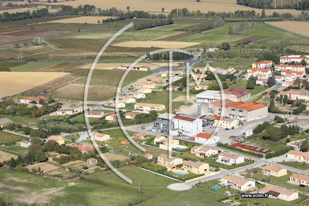Photo arienne de Villesequelande