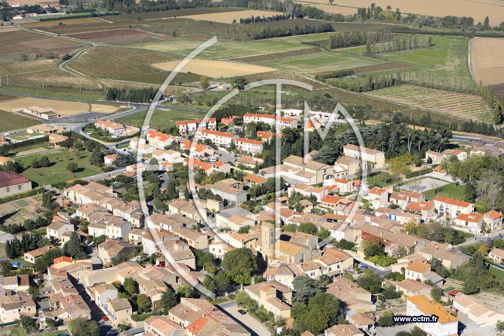 Photo arienne de Villesequelande