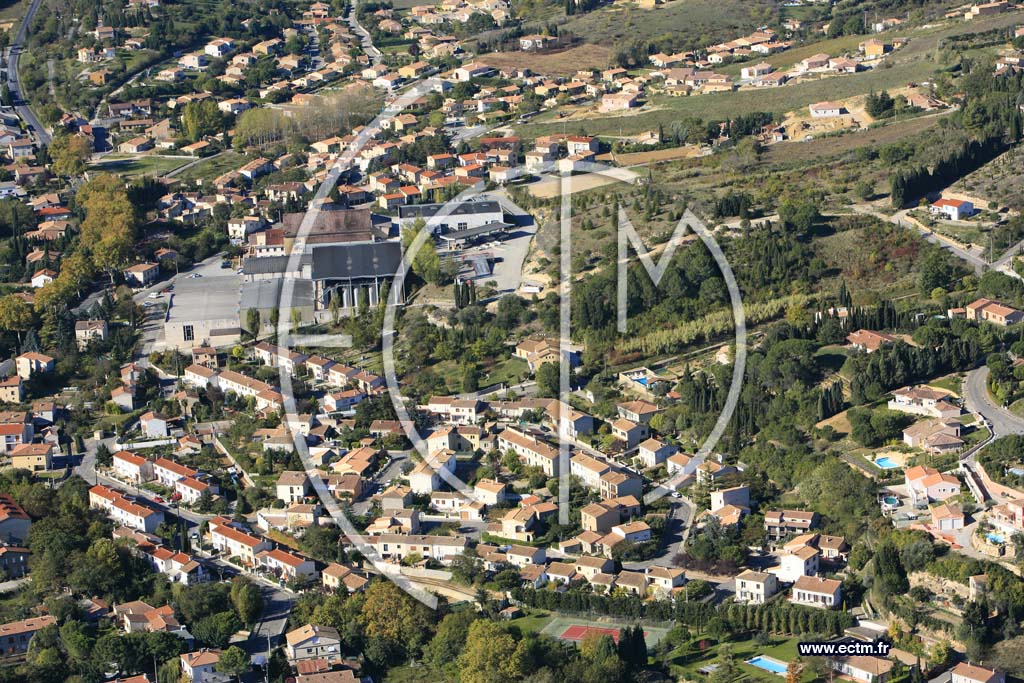 Photo arienne de Limoux